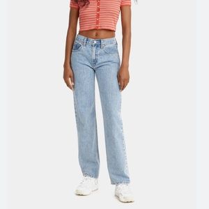 Levi’s Low Pro Straight Light Wash Jeans